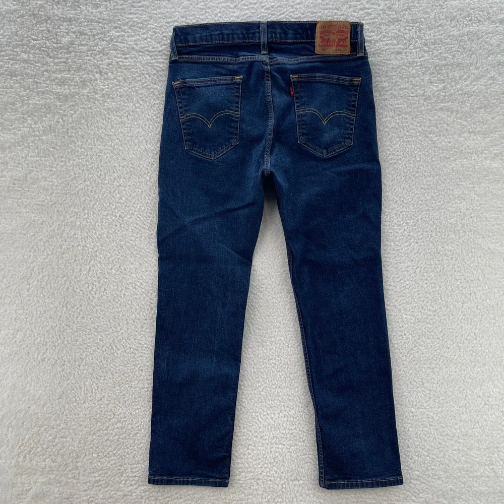 Levi's 514 Jeans Men's 32x30* Blue Straight Jeans Dark Wash Denim Casual Preppy